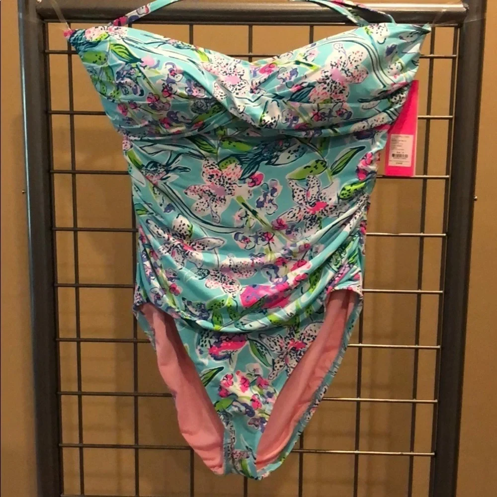 Lilly Pulitzer womens Flamenco swim size 10 NWT